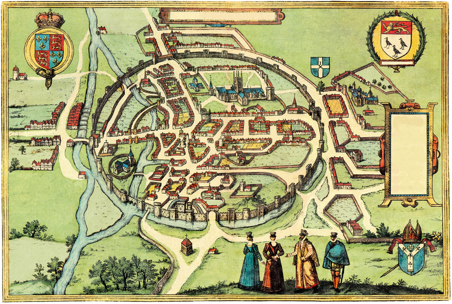 Map of Cairceint