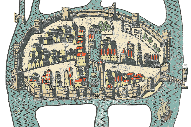 Map of Corach