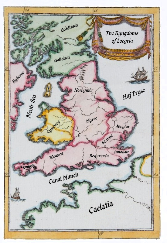 Map of Loegria