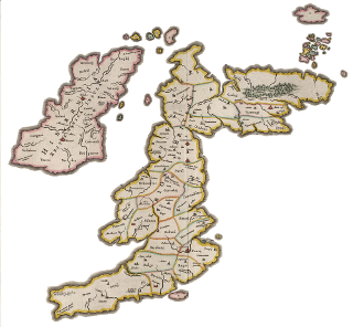 Map of Prettania